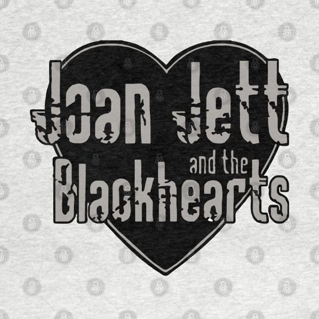 Joan Jett and The Blackhearts Logo by Mark Fabian